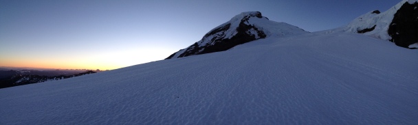 Dawn on Mount Baker